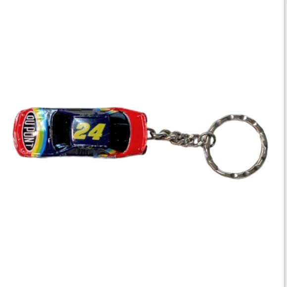 Kerico Legends of Racing Jeff Gordon #24 Key Chain 1:87 Scale Die Cast - Vintage - Picture 6 of 7